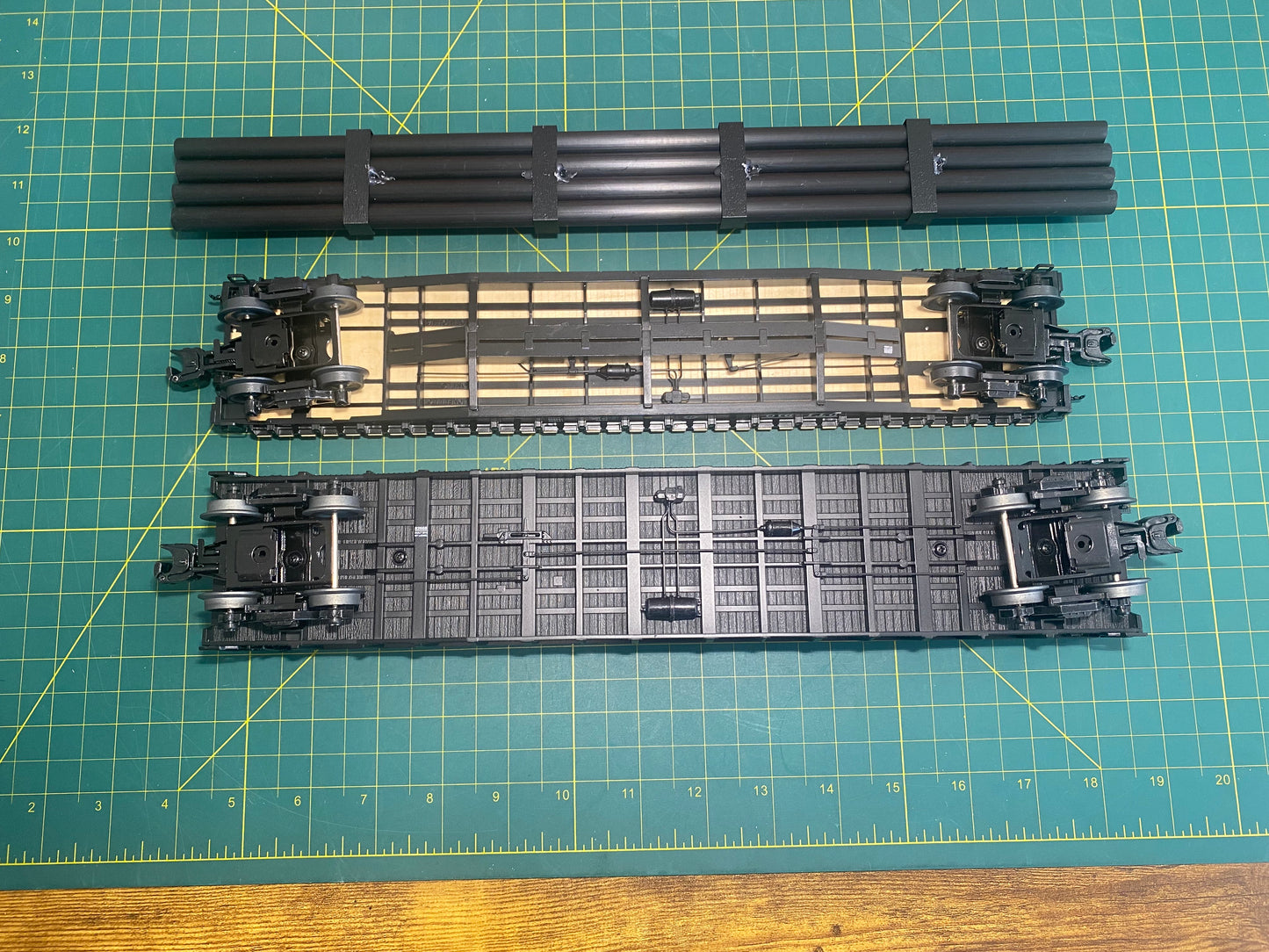 Lionel 6-82667 Detroit, Toledo & Ironton Scale PS-5 Gondola & PS-4 Flatcar Pair