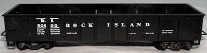 TYCO T-306 Black Rock Island Gondola Black #80600