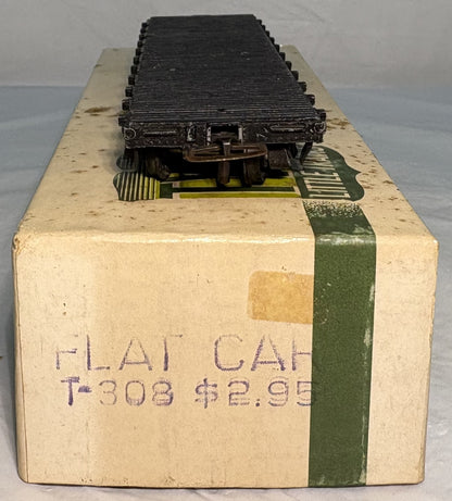 TYCO T308 Flat Car Undecorated