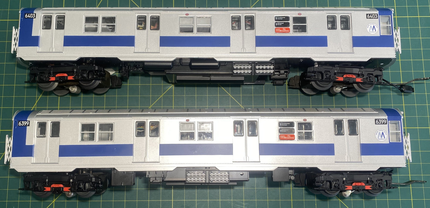 Lionel 6-31797 New York City Transit Authority R16 Subway Set and 6-25595 2-Pack Set