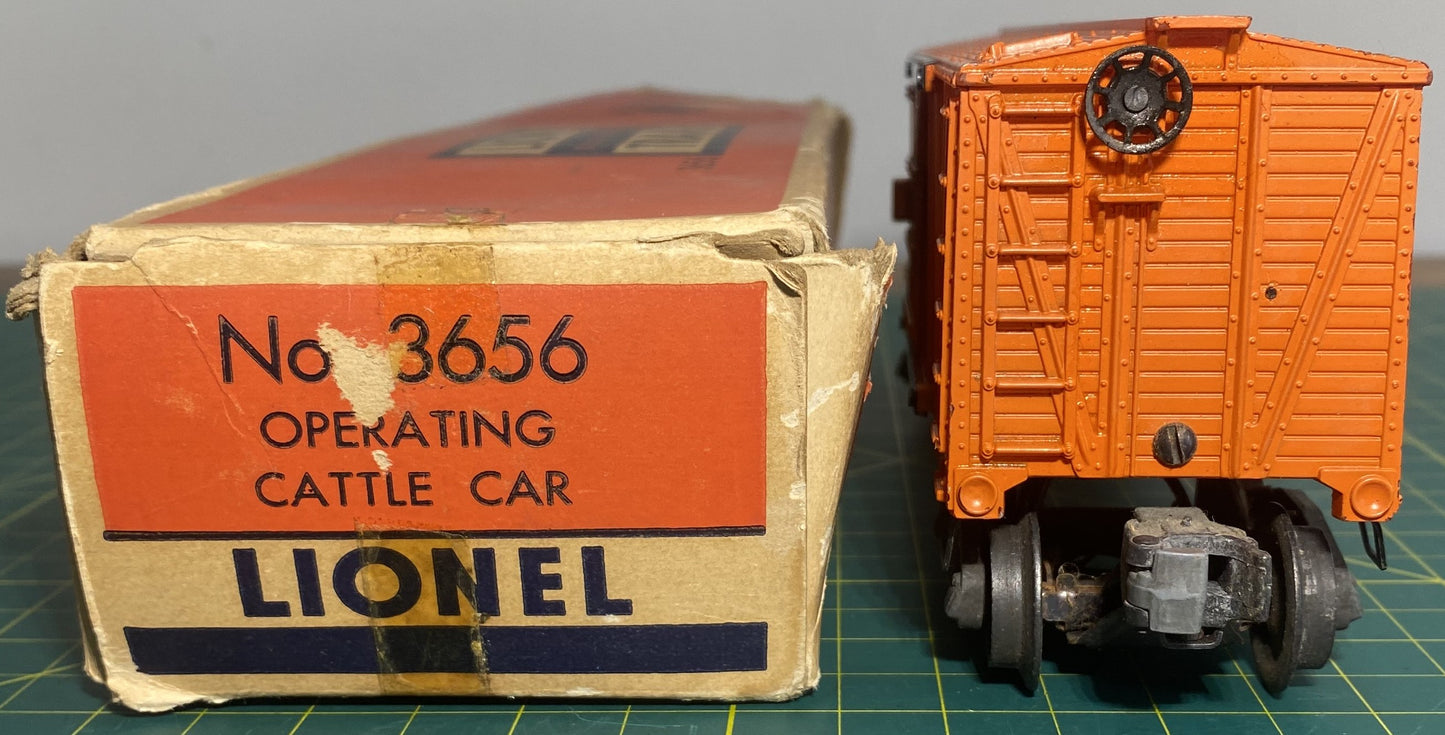 Lionel Post War 3656 Cattle Car