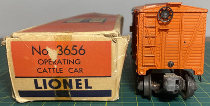 Lionel Post War 3656 Cattle Car