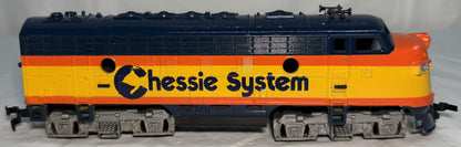 TYCO 224-03 Chessie System F9 Diesel Locomotive Power Torque