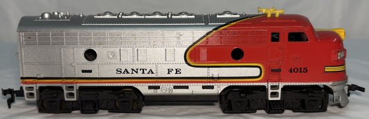 TYCO 4015 EMD F7A Santa Fe 4015 Locomotive Warbonnet