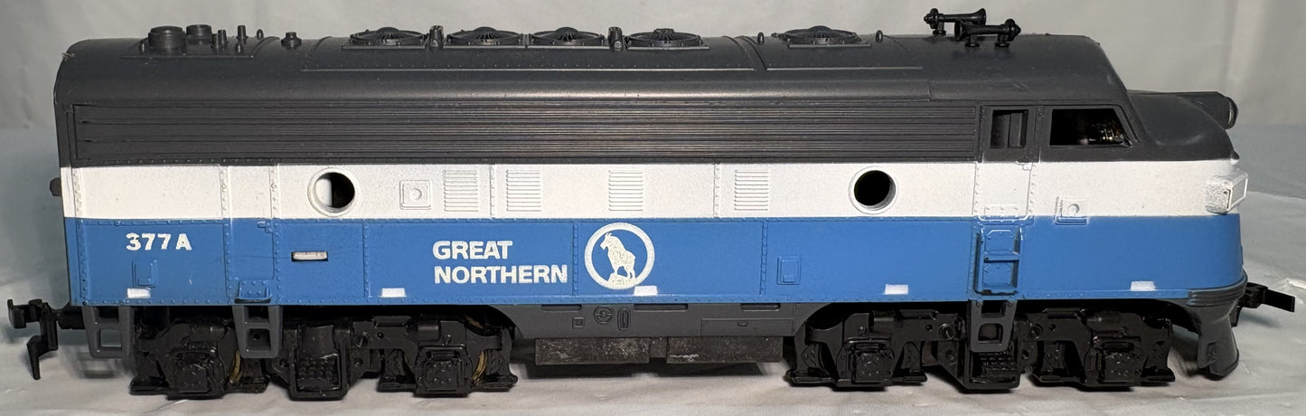 TYCO T224-P F9A Diesel Locomotive Great Northern
