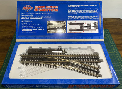 Atlas Nicke Silver Right Hand Remote Switch O Gauge 6073