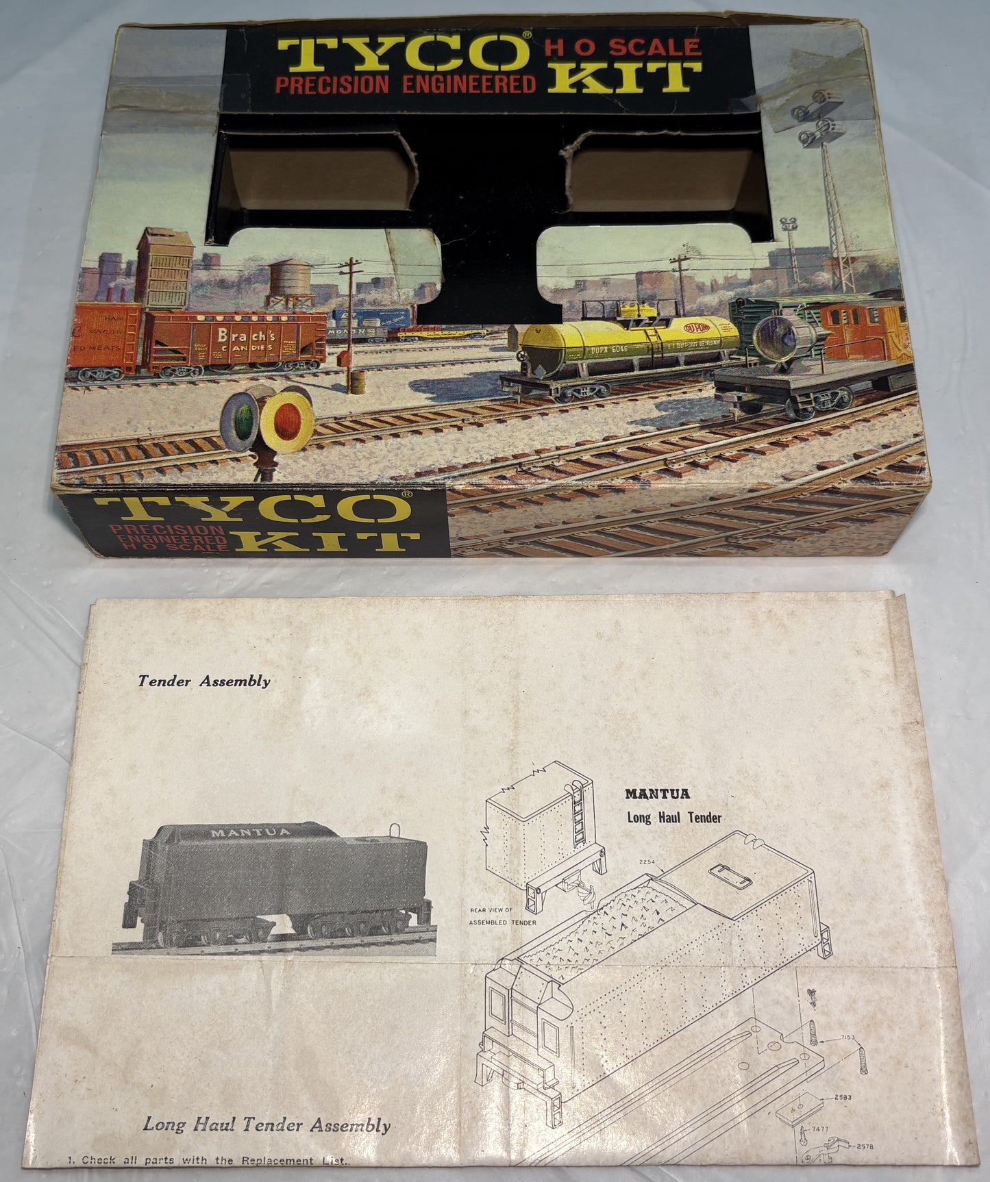Tyco K300 HO Long Haul Tender Undecorated