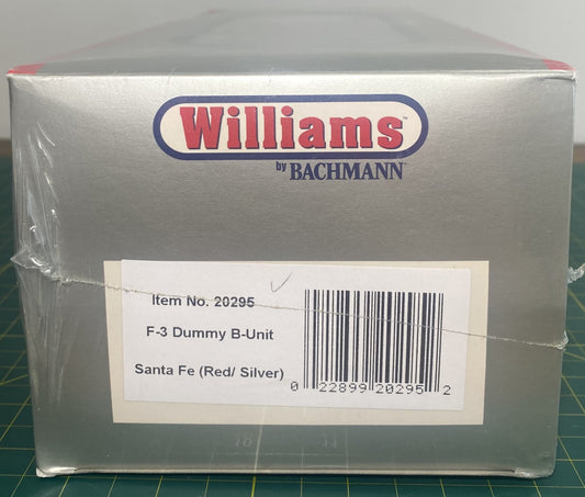 Williams 20295 F-3 Dummy B-Unit Santa Fe (Red/Silver)