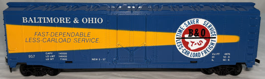 Tyco 957 Baltimore & Ohio Electronic Sound of Steam Box Car