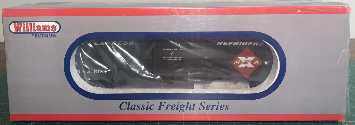 Wiliams 47453 40’ Refrigerator Car Railway Express Agency
