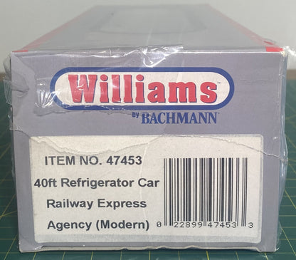Wiliams 47453 40’ Refrigerator Car Railway Express Agency