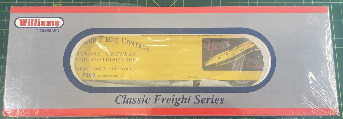 Williams 47456 40’ Refrigerator Car Standard Fruits