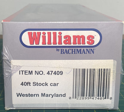 Williams 47409 40’ Stock Car Western Maryland