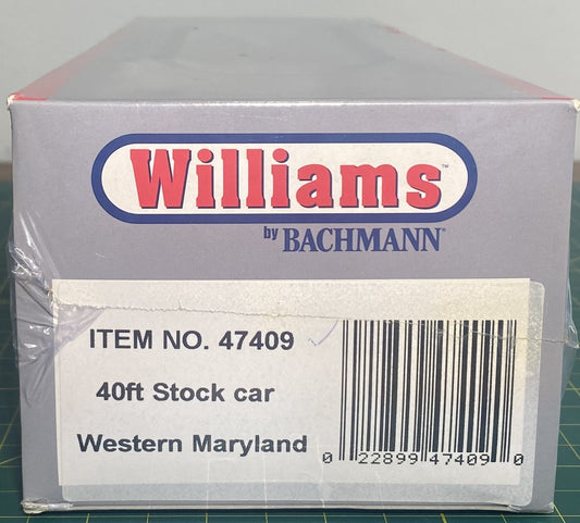 Williams 47409 40’ Stock Car Western Maryland