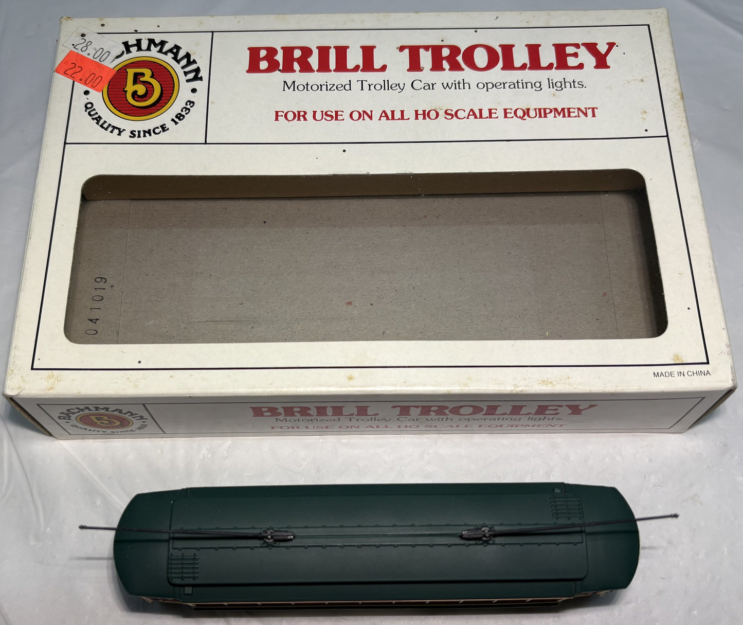Bachmann 61040 Christmas Trolley