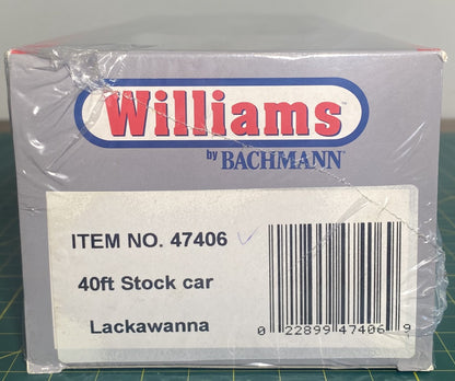 Williams 47406 40’ Stock Car Lackawanna