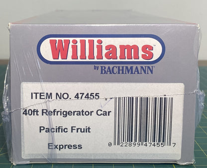 Williams 47455 40’ Refrigerator Car Pacific Fruit Express