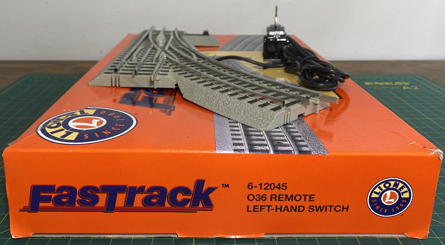 Lionel 6-12045 O36 Remote Left-Hand Switch