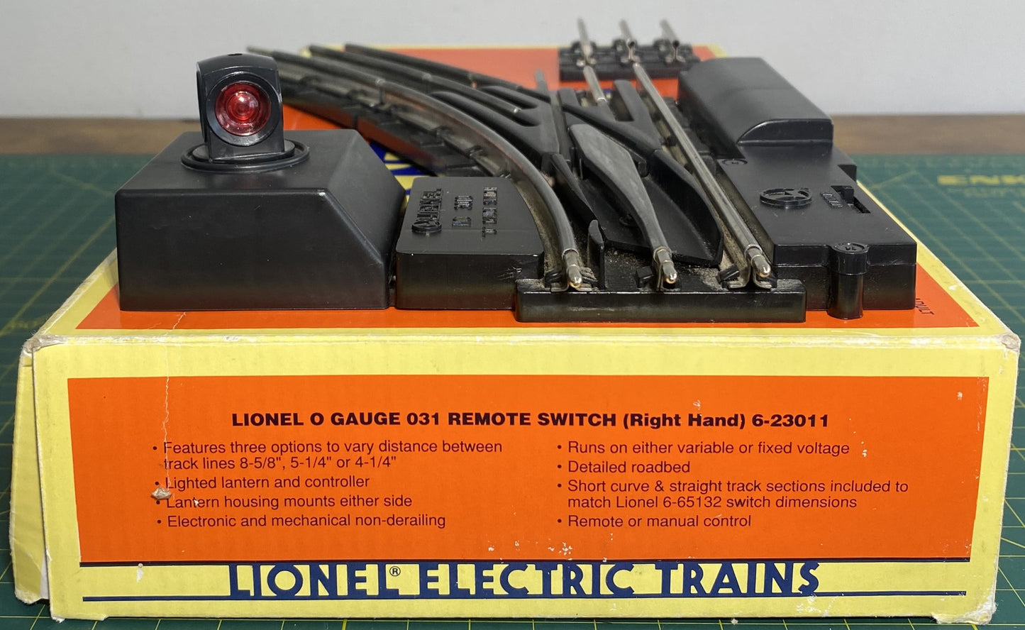 Lionel 6-23011 O31 Remote Right-Hand Switch