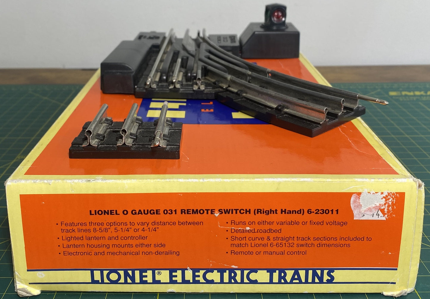 Lionel 6-23011 O31 Remote Right-Hand Switch