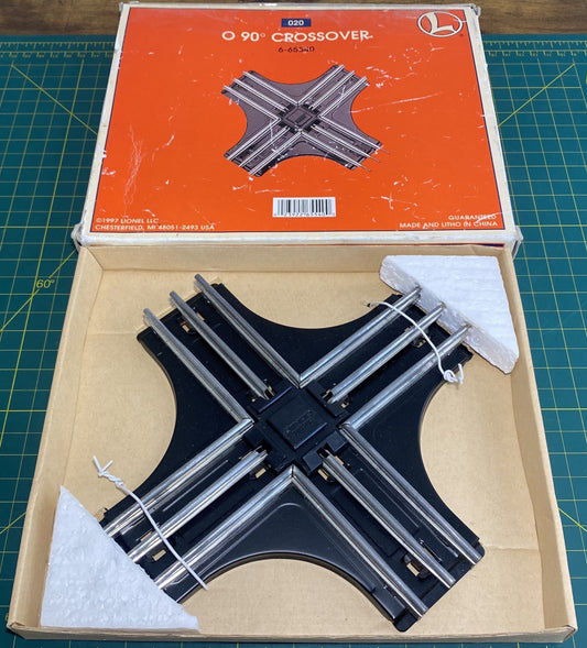 Lionel 6-65540 O Gauge 90 Degree Crossover