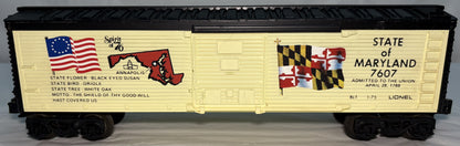 Lionel 7607 State of Maryland Boxcar #7607