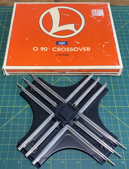 Lionel 6-65540 O Gauge 90 Degree Crossover