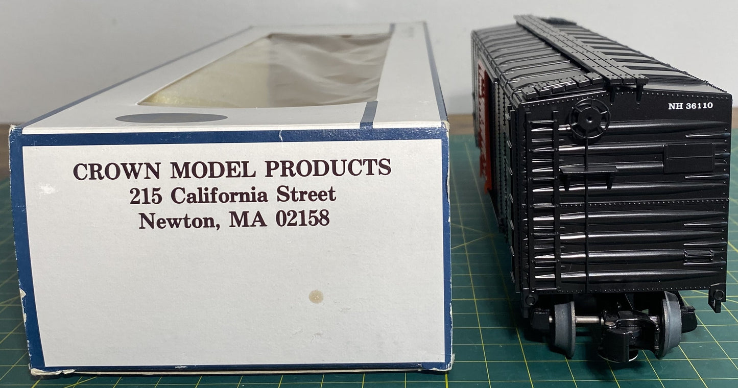 Crown Model Products B-104 New Haven ARA Steel Box Car Hi-Rail