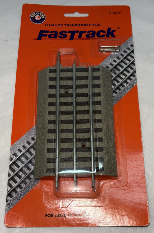 Lionel 12040 Fastrack Transition Piece (Connects with Traditional Tubular Track)