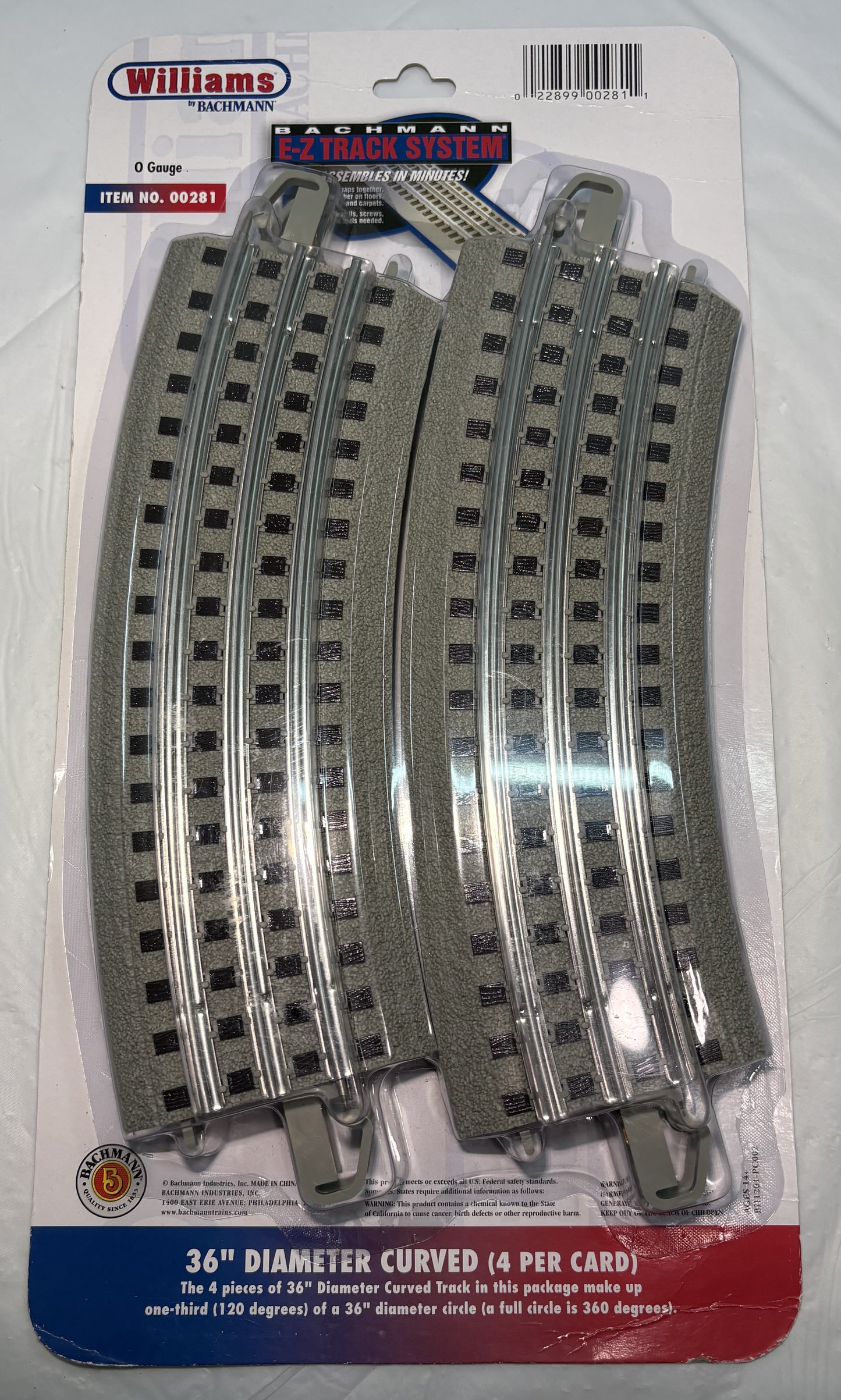 Bachmann 00281 36-inch Diameter Curved Track