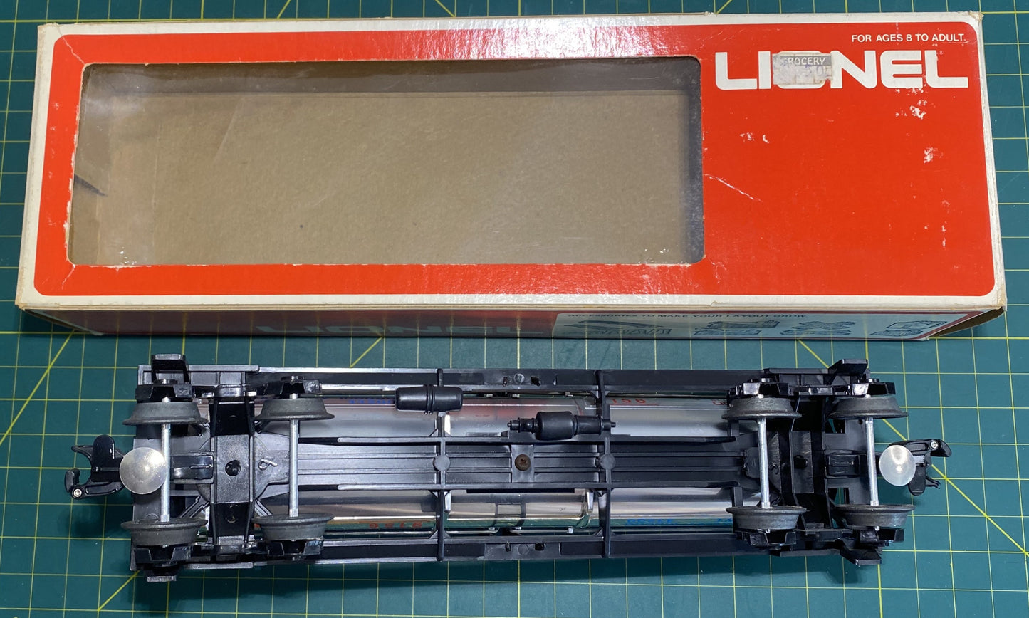 Lionel 6-9156 Mobilgas Plated Tank Car