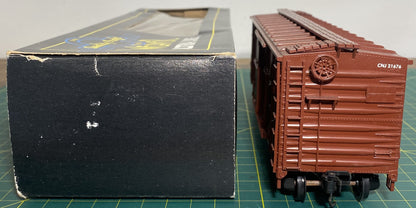 Weaver 21693 Central New Jersey Outside Braced Boxcar 3-Rail