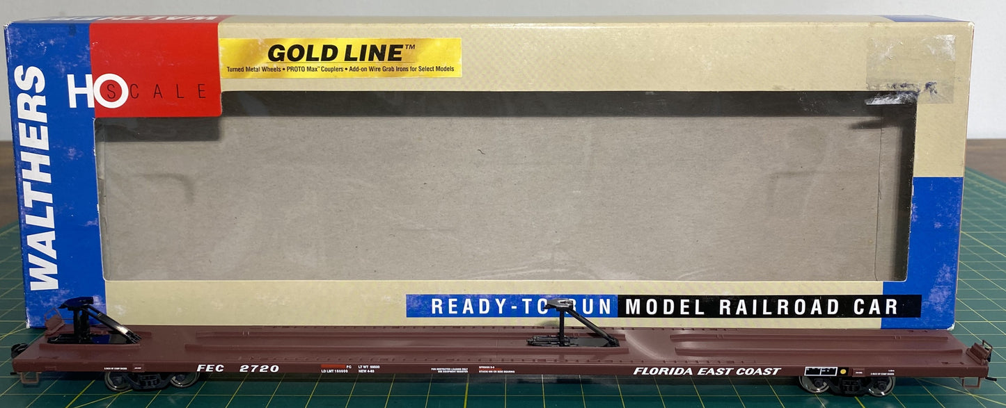 Walthers 89' Flatcar w/ACF Hitches Florida East Coast