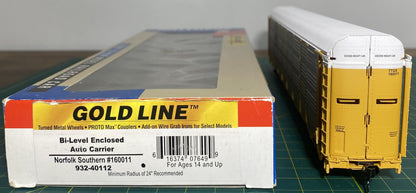 Walthers 932-40112 Bi-Level Enclosed Auto Carrier NS #160011