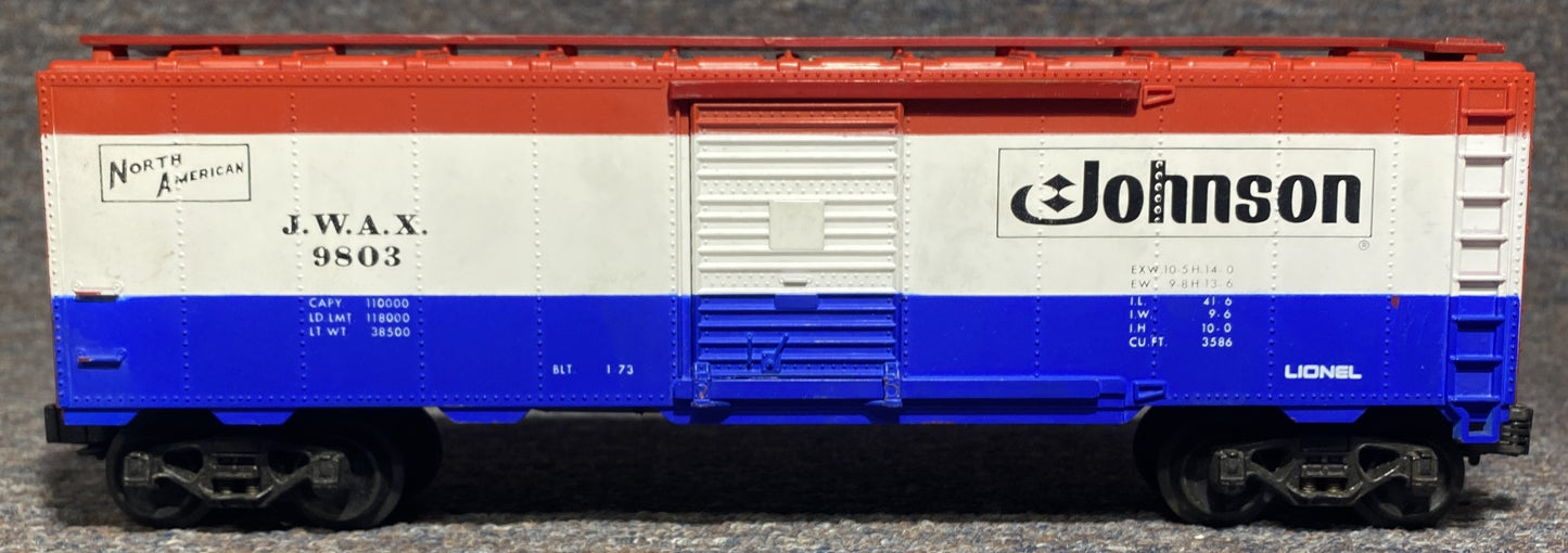 Lionel Modern 9803 Johnson Box Car