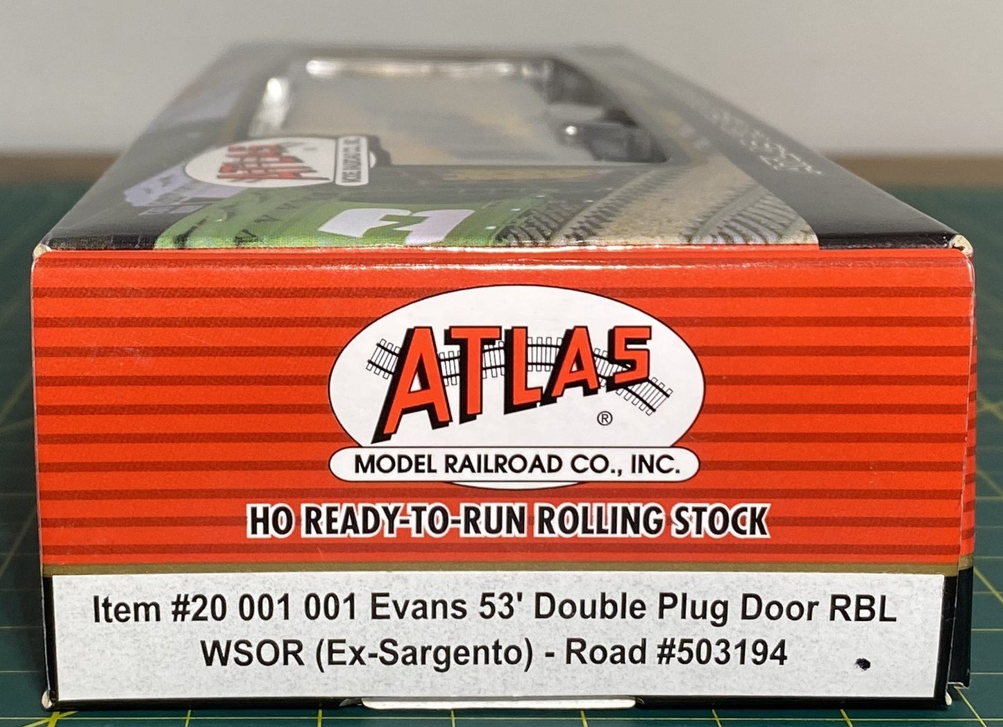 Atlas 20 001 001 Evans 53’ Double Plug Door RBS WSOR #503194