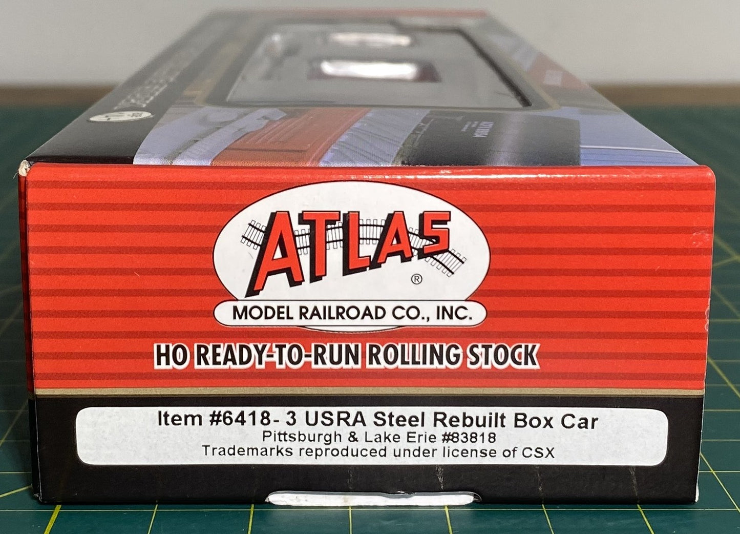 Atlas 6418-3 USRA Steel Rebuilt Box Car Pittsburgh & Lake Erie #83818