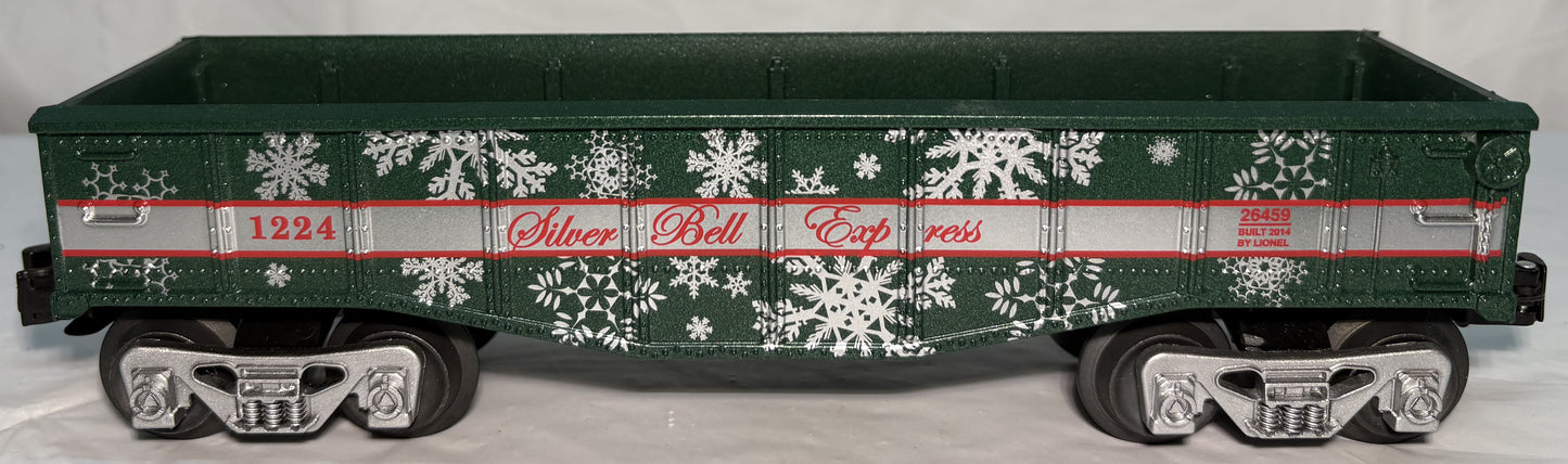 Lionel 26459 Silver Bell Express Short Gondola W/ Bells #1224 EX