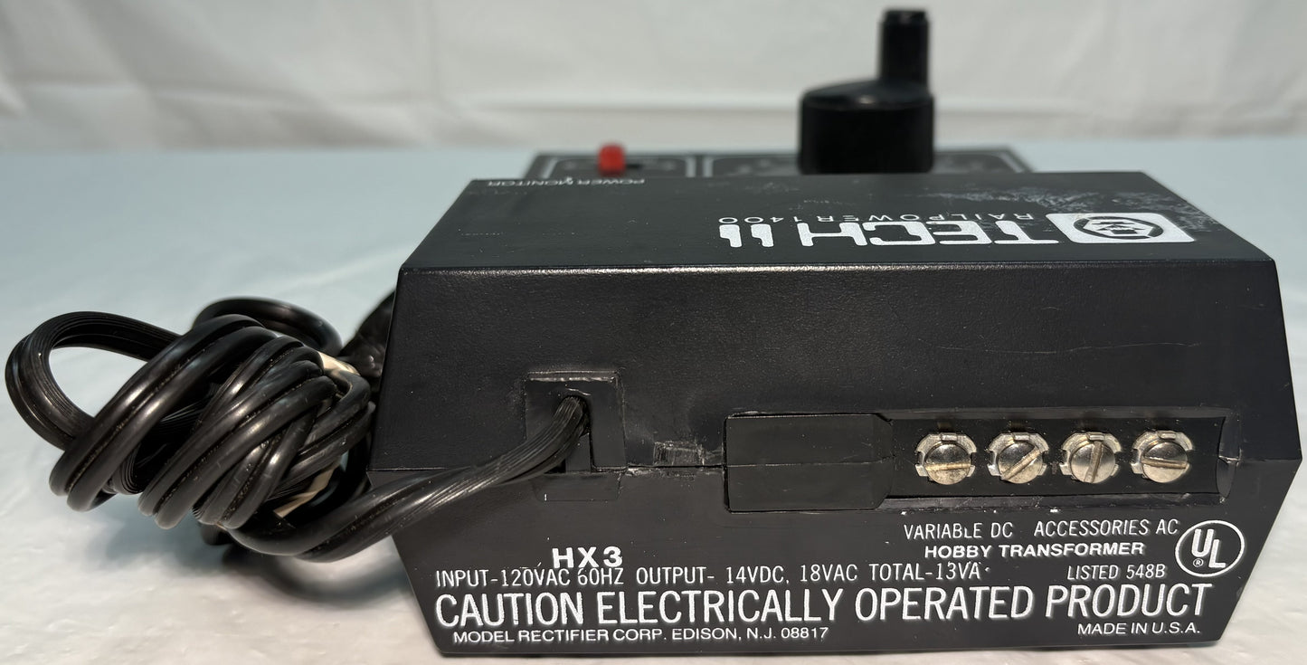 MRC Tech 2 Railpower 1400 Model Train Control Power Pack HO