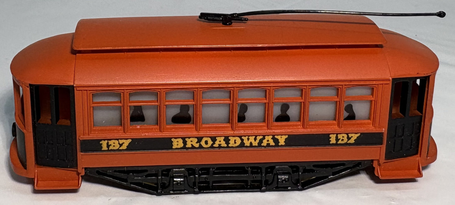 Tyco 214G Broadway Trolley Car
