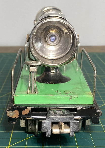Lionel Pre War 820 Search light Car Green