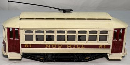 Tyco 214D Nob Hill #61 Electric Trolley EX