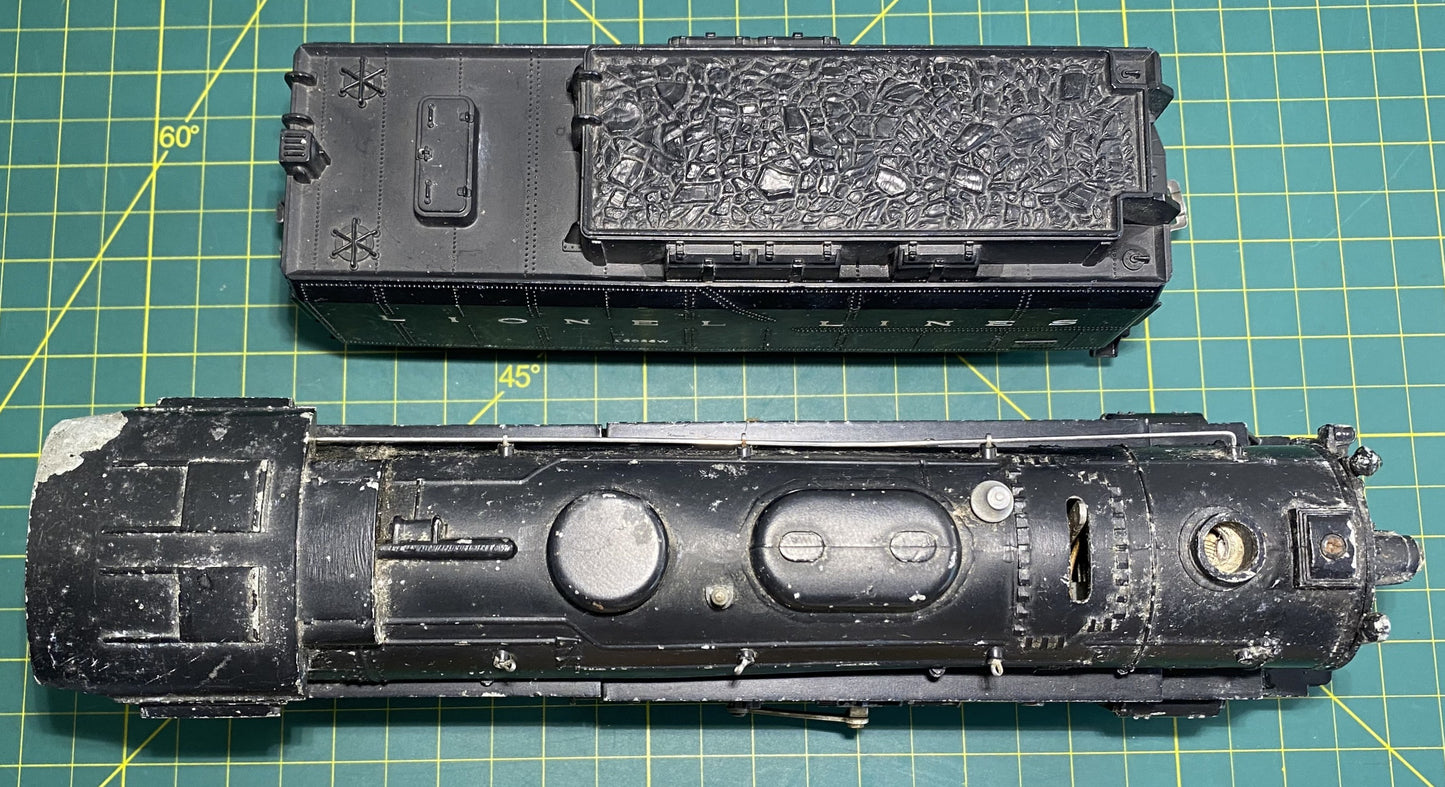 Lionel Post War 2055 Steam Locomotive with 6026W Tender