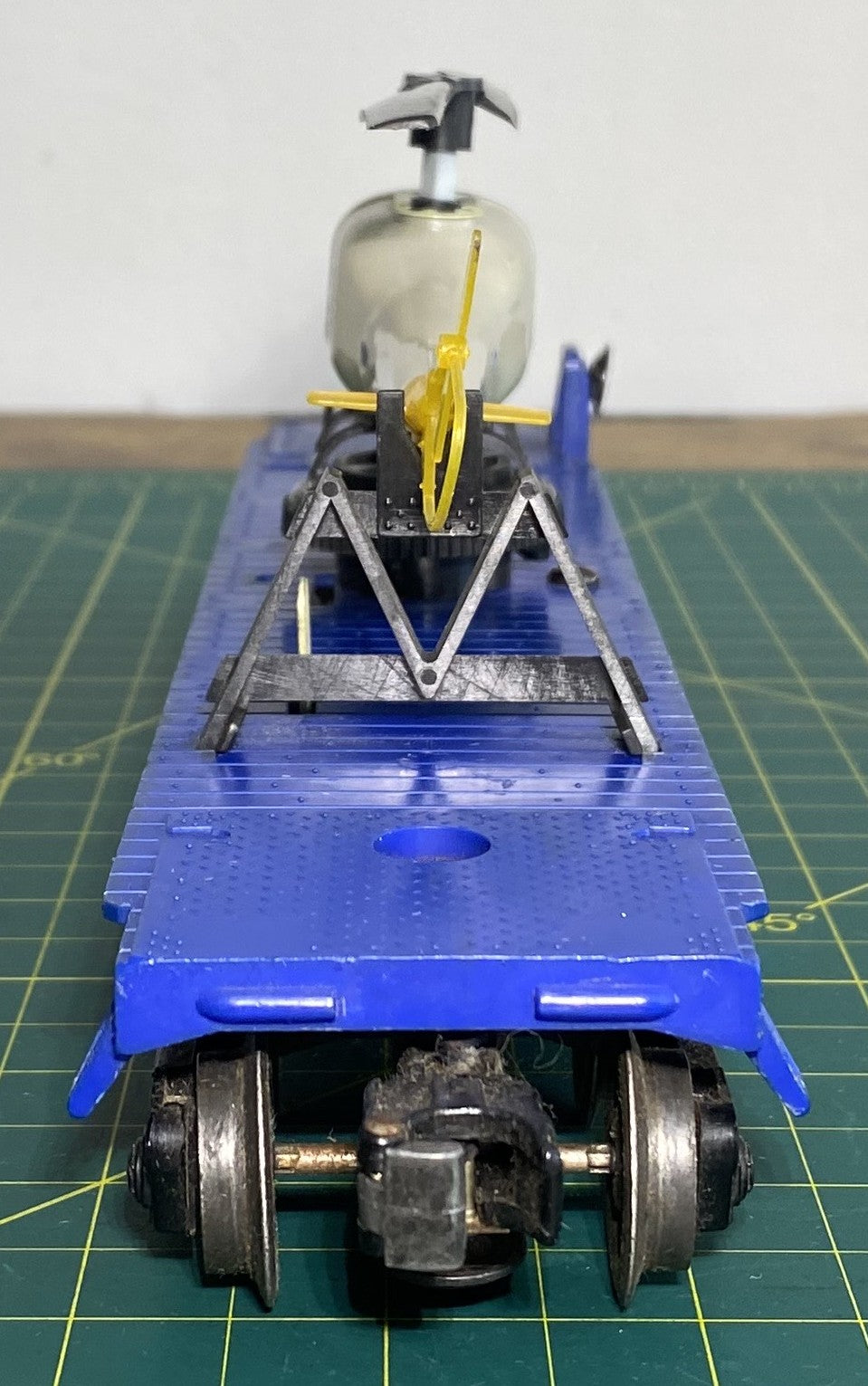 Lonel Post War Helicopter Car 3419