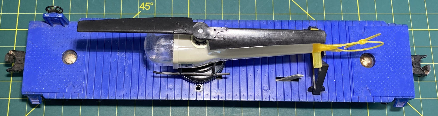 Lonel Post War Helicopter Car 3419