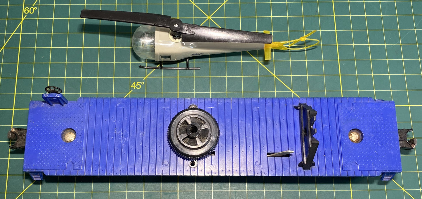 Lonel Post War Helicopter Car 3419