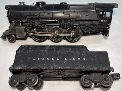 Lionel 675 K-4 Pacific Lionel Lines Steam Locomotive, Aluminum Smokestack