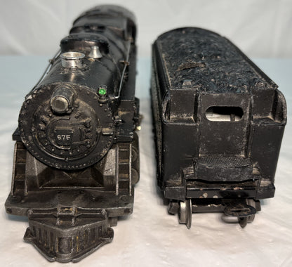 Lionel 675 K-4 Pacific Lionel Lines Steam Locomotive, Aluminum Smokestack