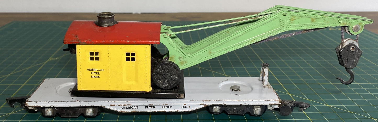 American Flyer Crane 606