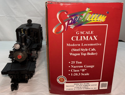 Bachmann 81180 Pardee & Curtin Lumber Climax Steam Locomotive #6